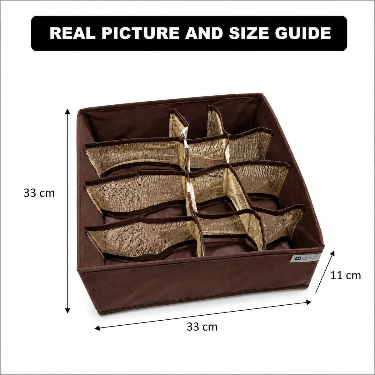 12-Grid Drawer & Accessories Organizer by Matrix