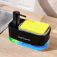 2-in-1 Soap Dispenser with Sponge Dispenser Holder – Kitchen Sink Organiser