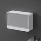Wall-Mounted Soap Dish Holder with Lid – Double Grid Drain Box, Punch-Free