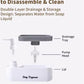 2-in-1 Soap Dispenser with Sponge Dispenser Holder – Kitchen Sink Organiser