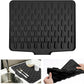 Silicone Dish Drainer Mat with Drain Outlet - Non-Slip Kitchen Drying Mat