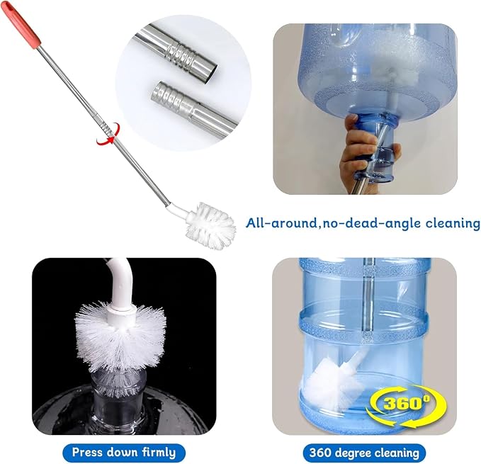 Extra Long Bottle & Bucket Cleaning Brush