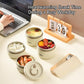 Insulated 4 Portion Lunch Box with Thermal Bag