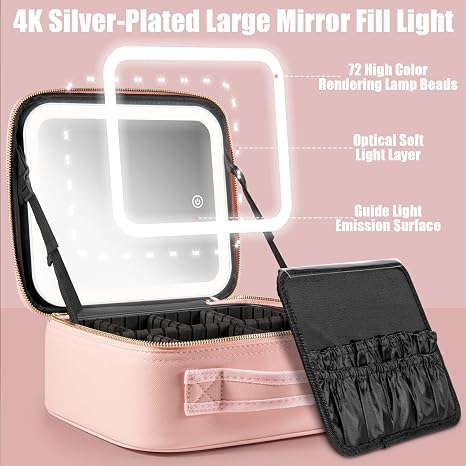 Smart Led Cosmetic Makeup Organizer