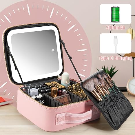 Smart Led Cosmetic Makeup Organizer