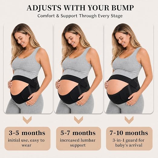 4-Piece Pregnancy Support Belt