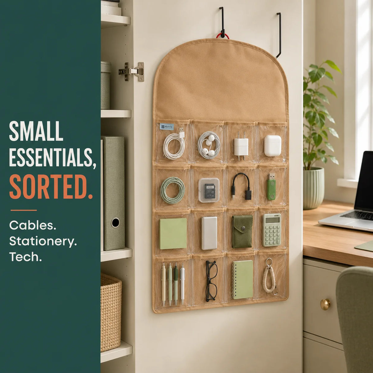 16-Pocket Clear-View Hanging Organizer by Matrix