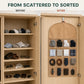 16-Pocket Clear-View Hanging Organizer by Matrix