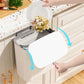 Hanging Cabinet Trash Can with Lid – Kitchen Door & Wall Mounted Waste Bin