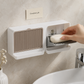 Wall-Mounted Soap Dish Holder with Lid – Double Grid Drain Box, Punch-Free