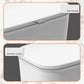 Hanging Cabinet Trash Can with Lid – Kitchen Door & Wall Mounted Waste Bin