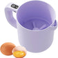 Electric Milk Frother, Mixer & Blender Cup with Built-In Whisk – Foam Maker for Coffee & Drinks