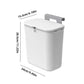 Wall Mounted Trash Can – White Color