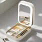 Mini LED Makeup Bag with Mirror & Organizer