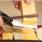 2-in-1 Clever Cutter Knife with Built-In Cutting Board – Handheld Vegetable Slicer