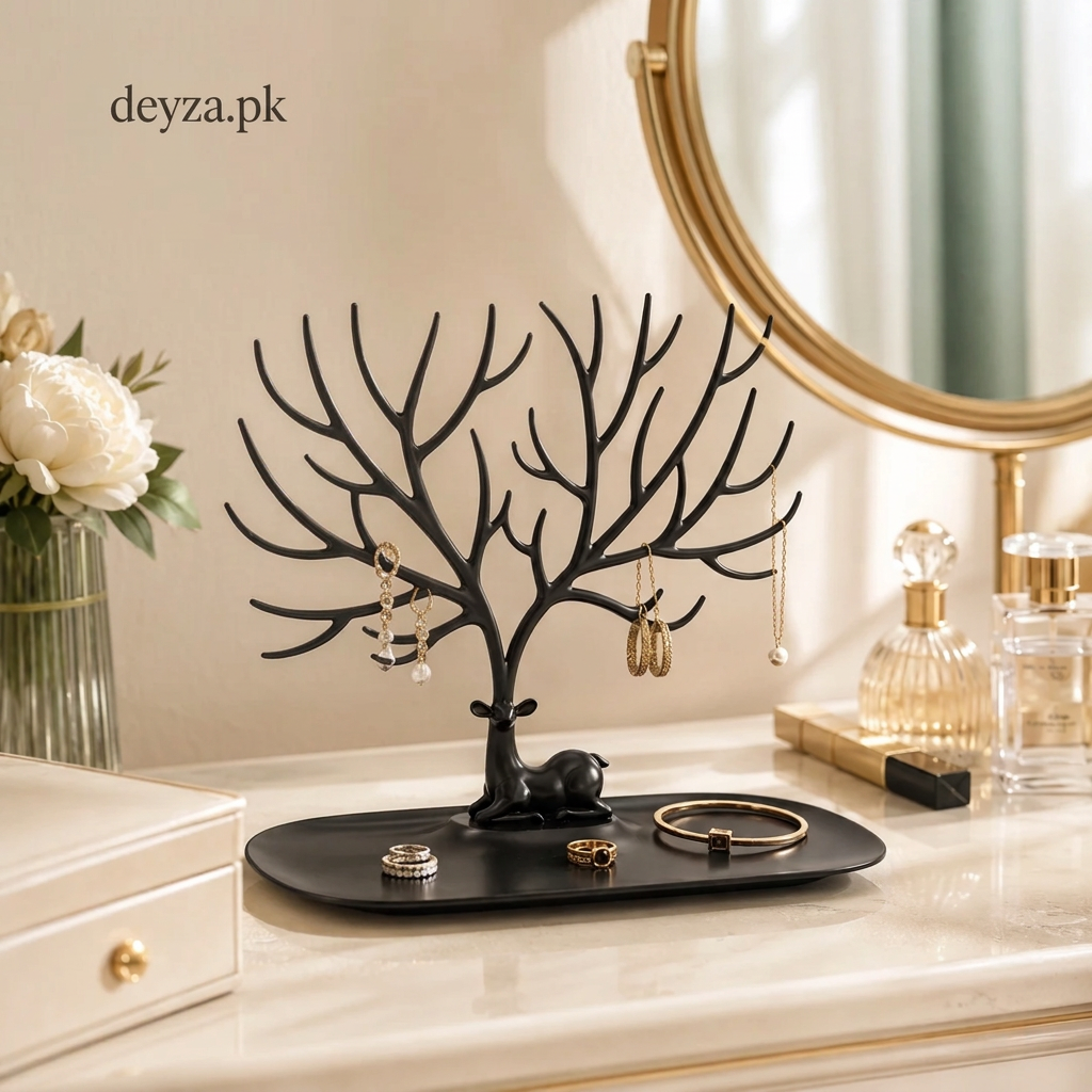 Deer Tree Jewellery Stand – Random Colour