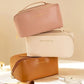 Leather Cosmetic PU Pouch
