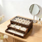 3 Layer Wooden Jewellery Box
