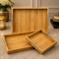 Wooden Tray Set 3 Pcs Set